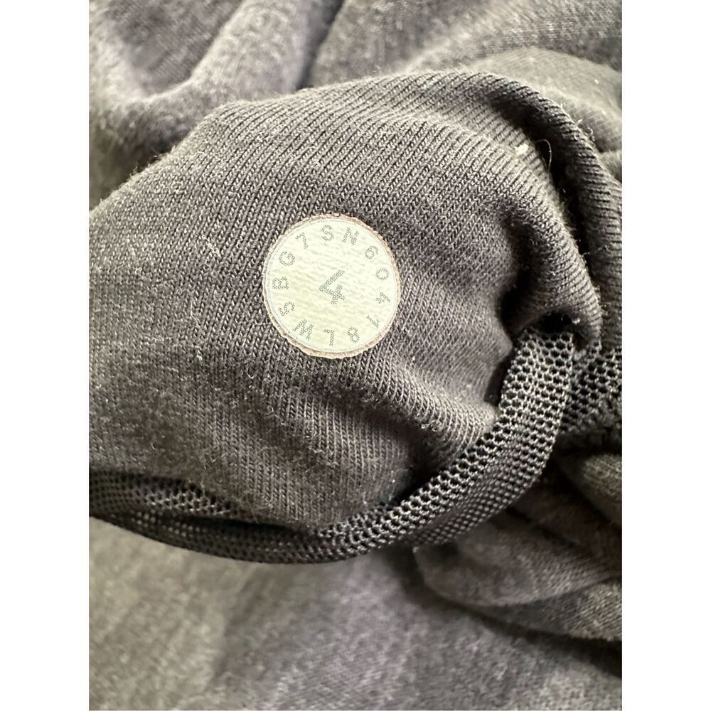 Lululemon Warm Down II women’s lined dark gray jogger sweatpants size 4 #36-1690 - Picture 6 of 8